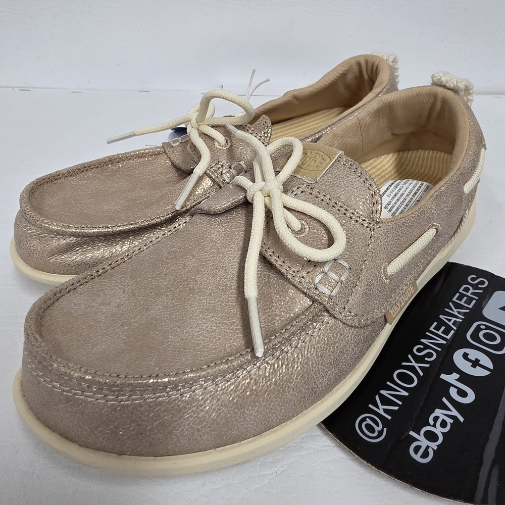 Hey Dude Harbor Breeze Lo Classic Platinum 45199 018 Women's Size 7